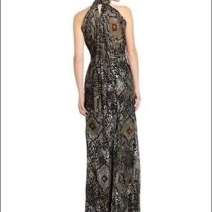 Badgley Mischka evening dress.